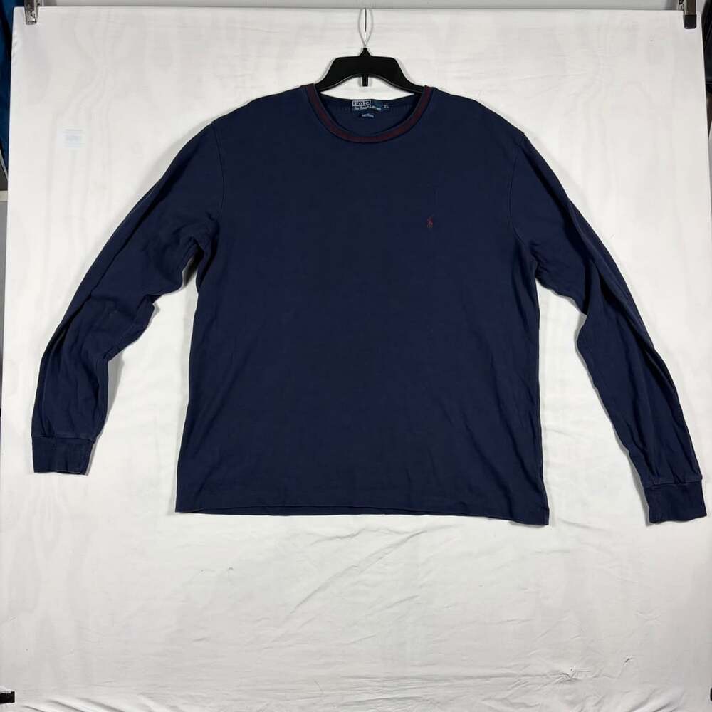Polo Ralph Lauren Long Sleeve T-Shirt Size XL Navy Blue